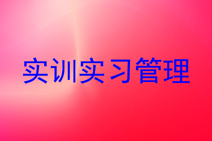 实训实习管理
