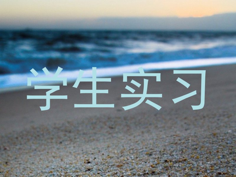 学生实习