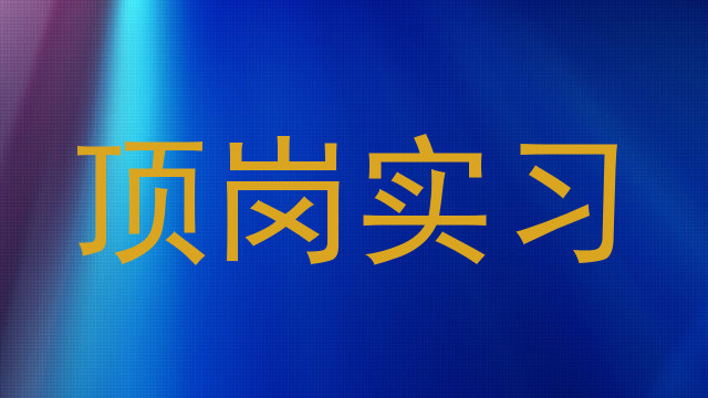 顶岗实习
