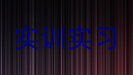 实训实习