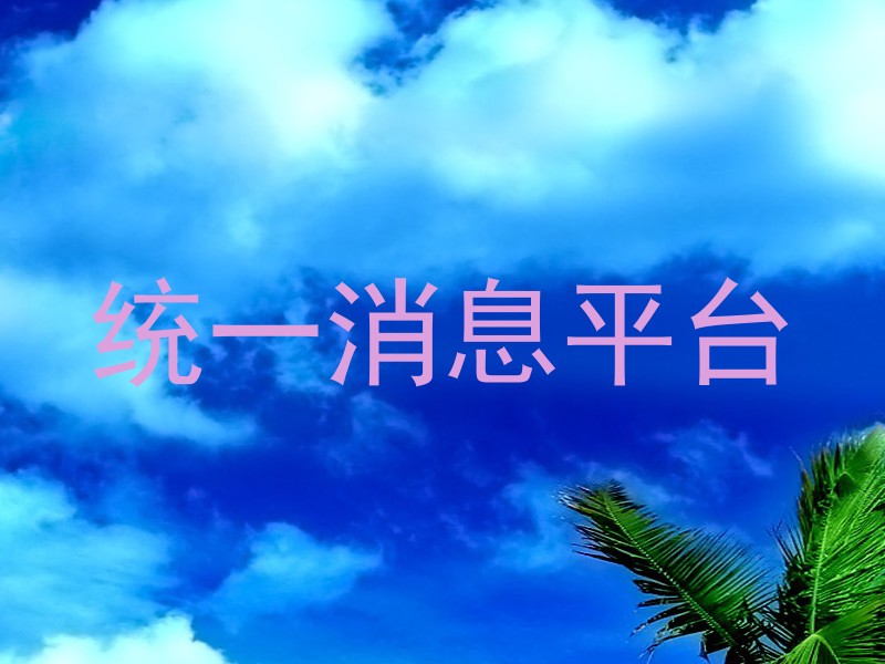 统一消息平台