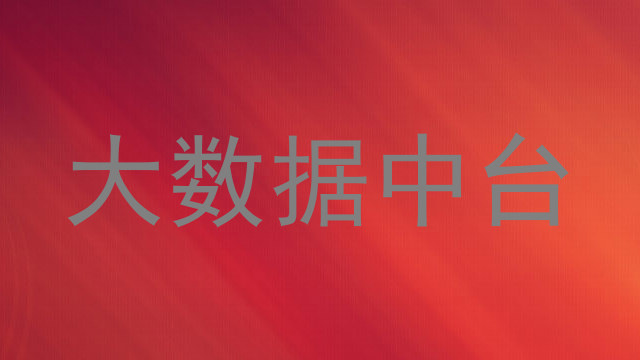 大数据中台