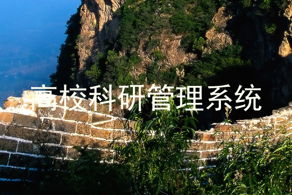 高校科研管理系统
