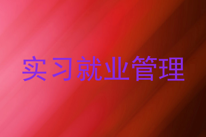 实习就业管理