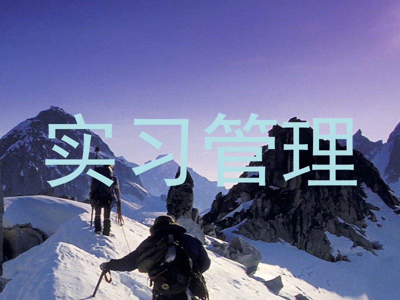 实习管理