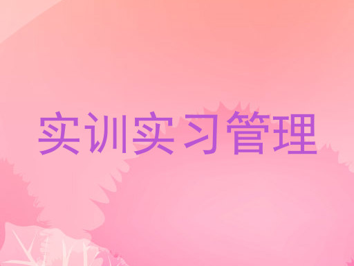 实训实习管理