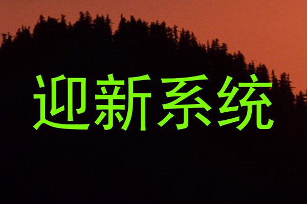 迎新系统