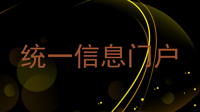 统一信息门户
