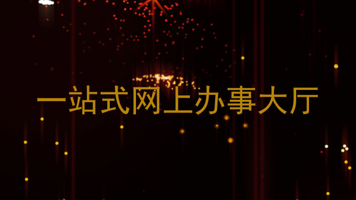 一站式网上办事大厅