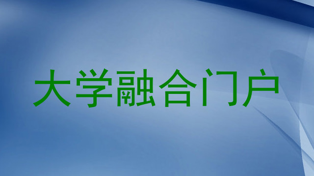大学融合门户