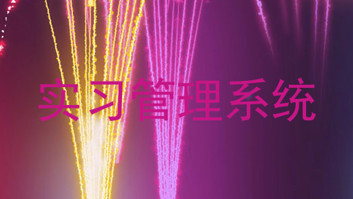 实习管理系统