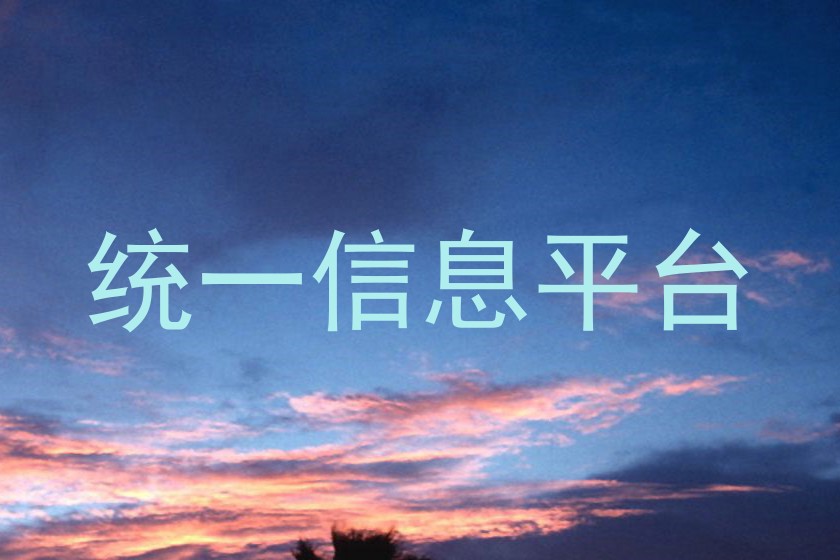 统一信息平台