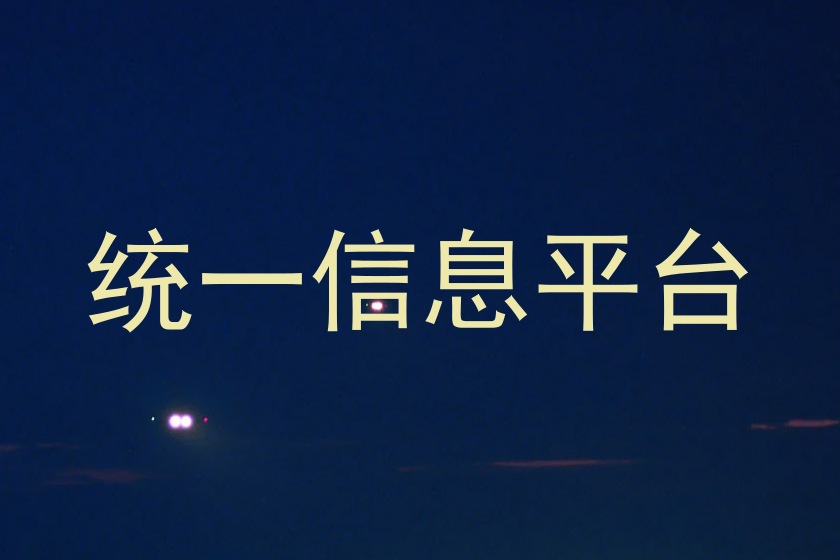 统一信息平台