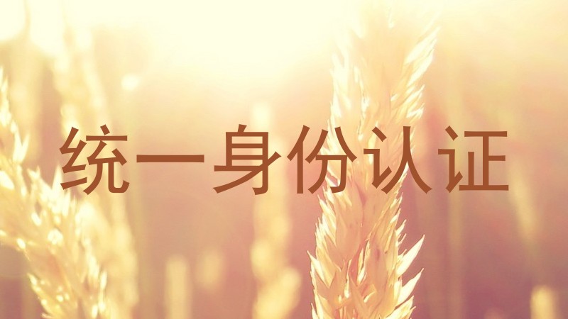 统一身份认证