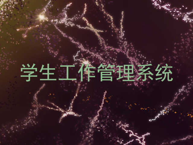 学生工作管理系统