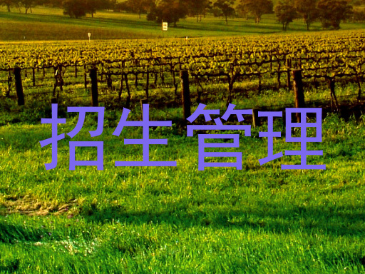 招生管理