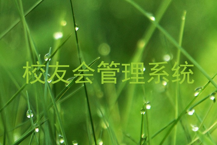 校友会管理系统
