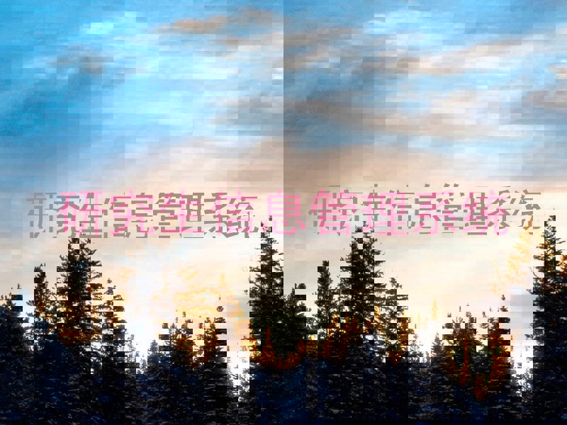 研究生信息管理系统