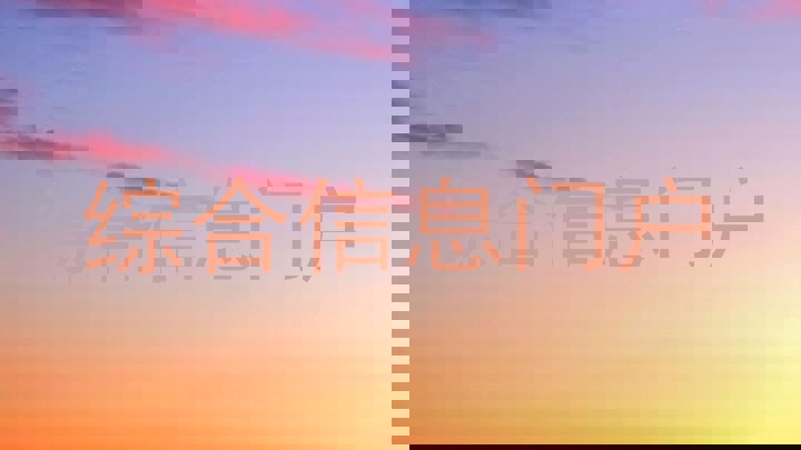 综合信息门户