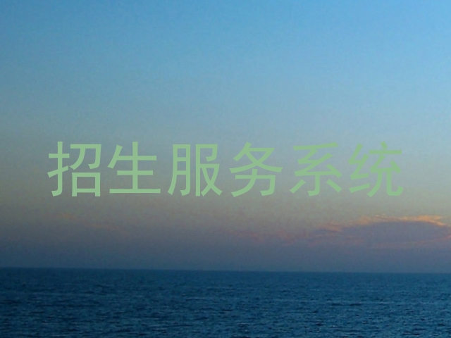 招生服务系统