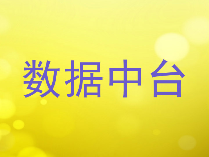 数据中台