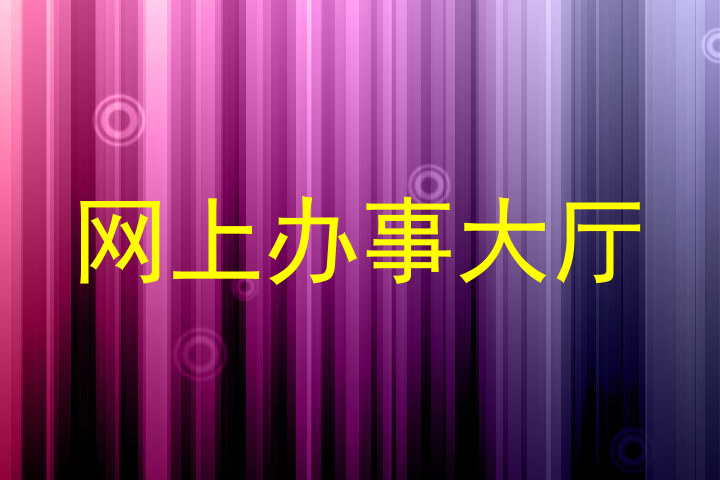 网上办事大厅