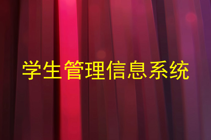 学生管理信息系统