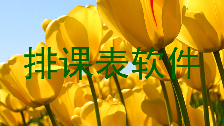 排课表软件
