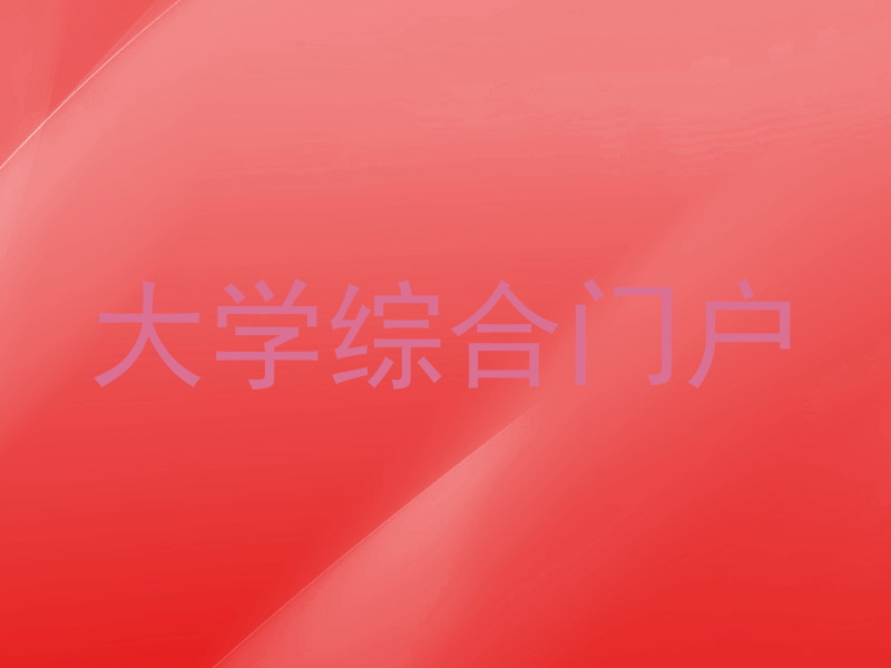 大学综合门户