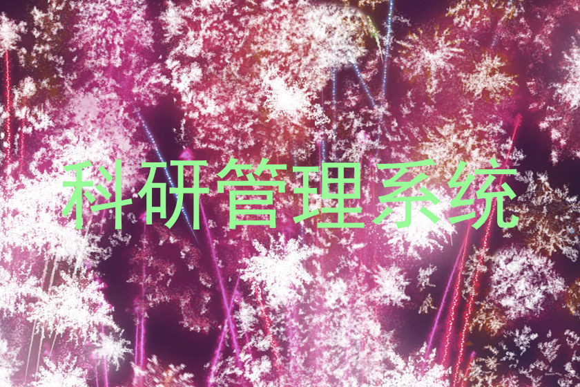 科研管理系统