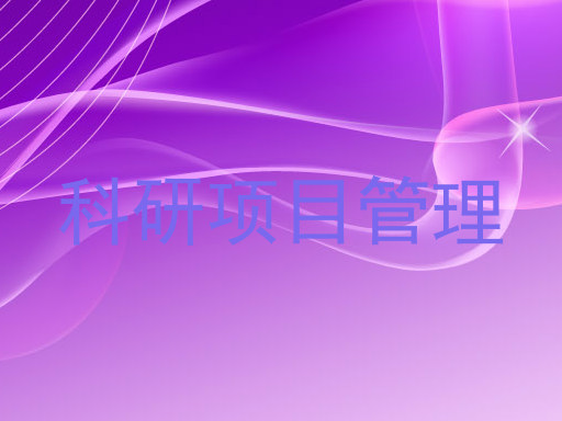 科研项目管理
