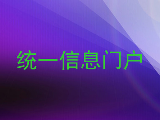 统一信息门户