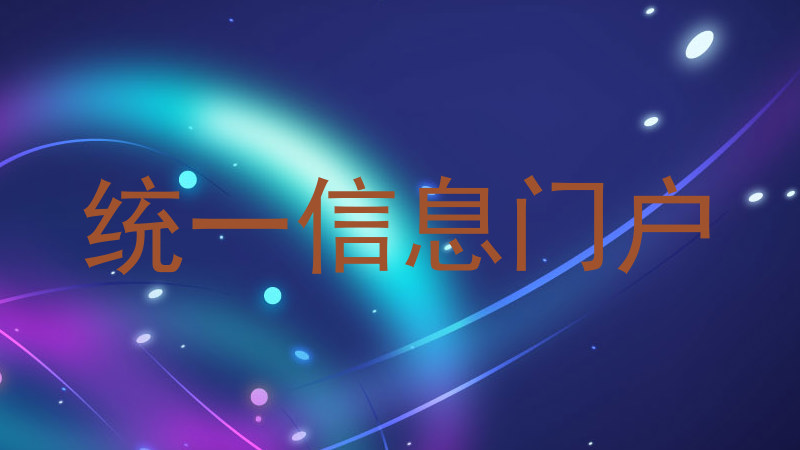 统一信息门户