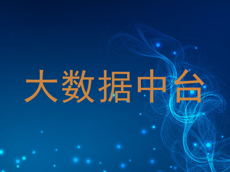 大数据中台