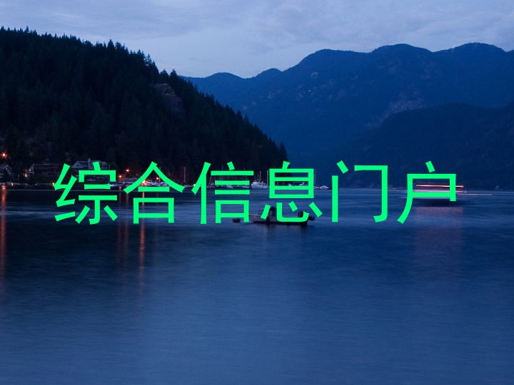 综合信息门户