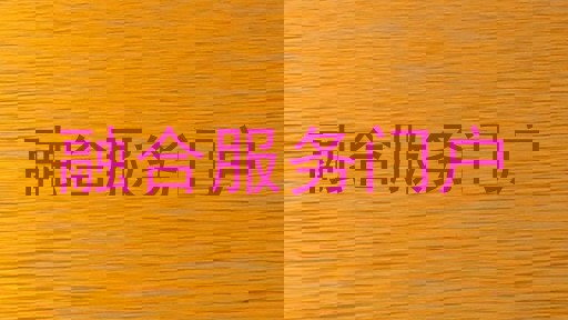 融合服务门户