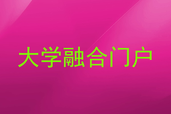 大学融合门户