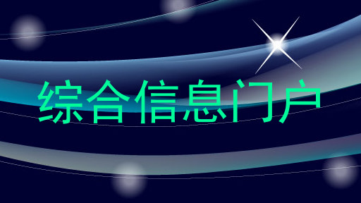 综合信息门户