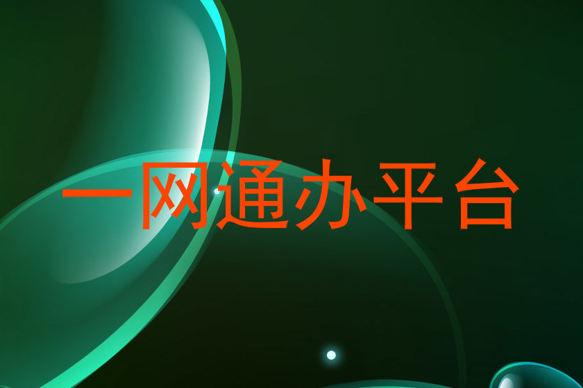 一网通办平台