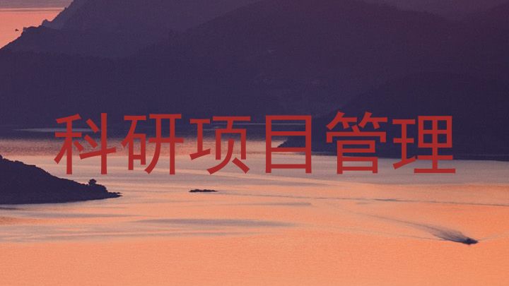 科研项目管理