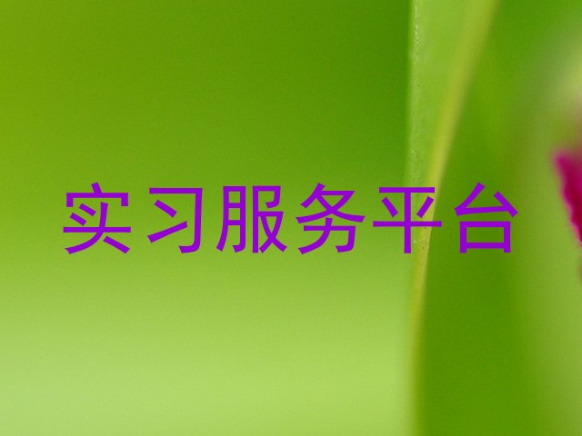 实习服务平台