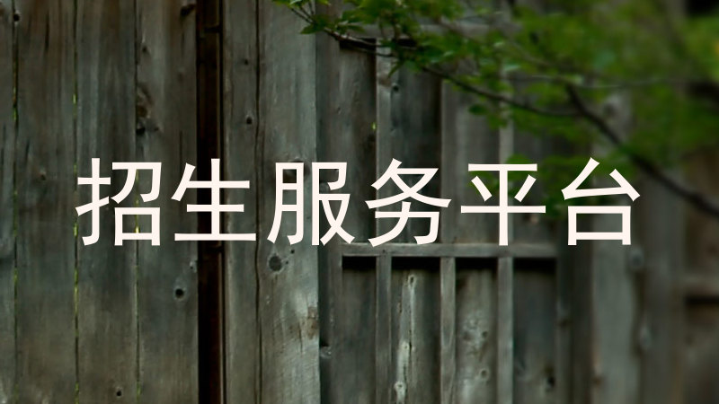招生服务平台
