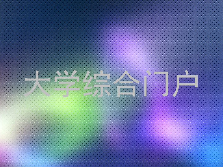 大学综合门户