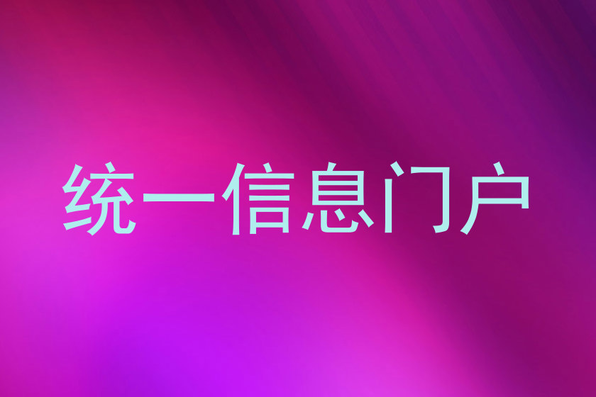 统一信息门户