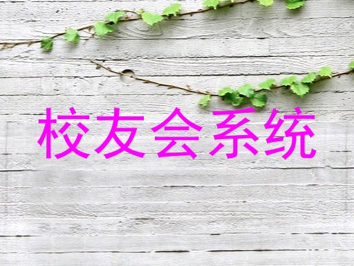 校友会系统