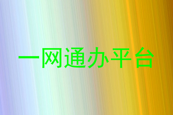 一网通办平台