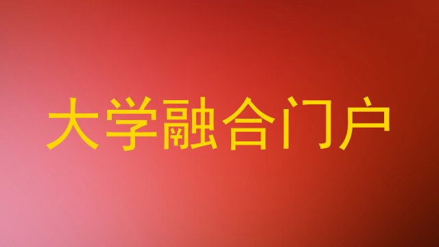 大学融合门户
