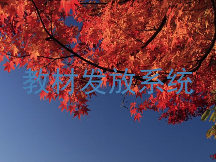 教材发放系统