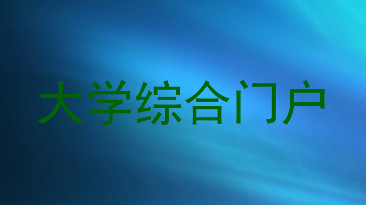 大学综合门户