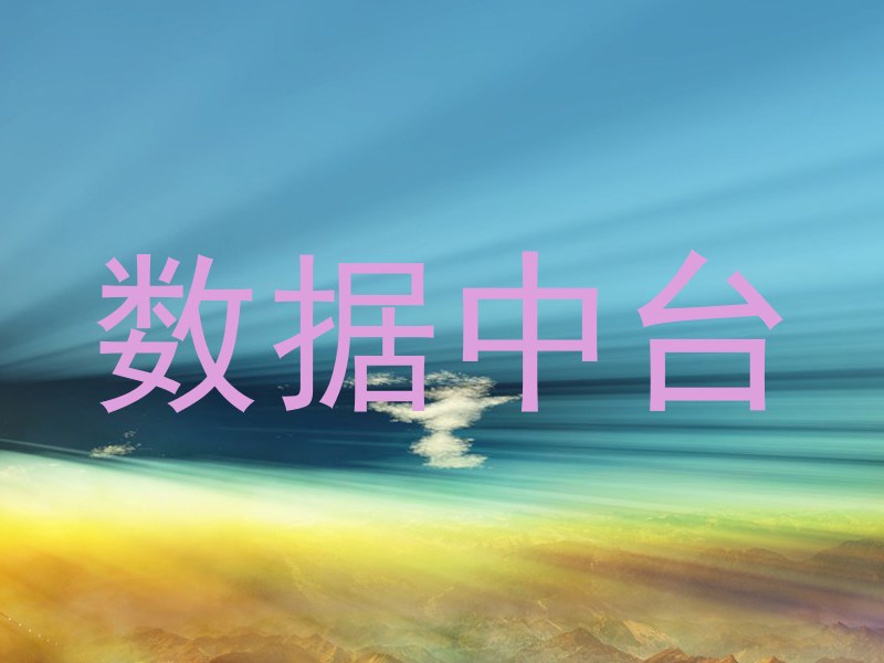 数据中台